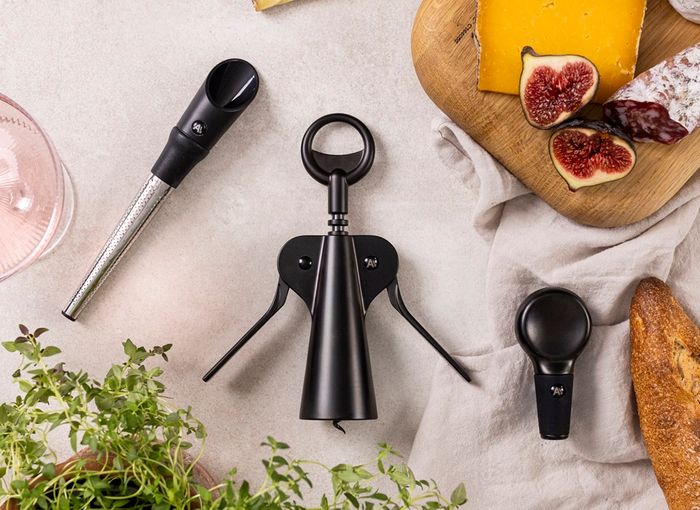 Graphite Sommelier Set - Winged Corkscrew