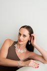 Sculptured Leaf Necklace