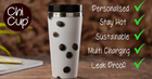 Chi Cup®: Stylish, Sustainable Drinkware with Innovative Self-Heating and Chi-qi® Device Charging Technology