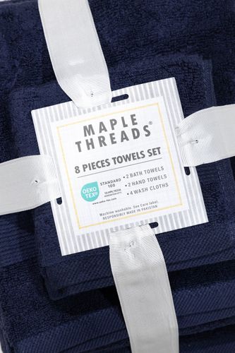 Zero Twist 8 Piece Towel Set