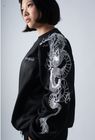 Unisex Dragon Embroidered Sweatshirt