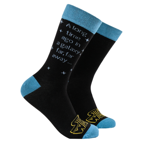 A Galaxy Far Far Away Socks