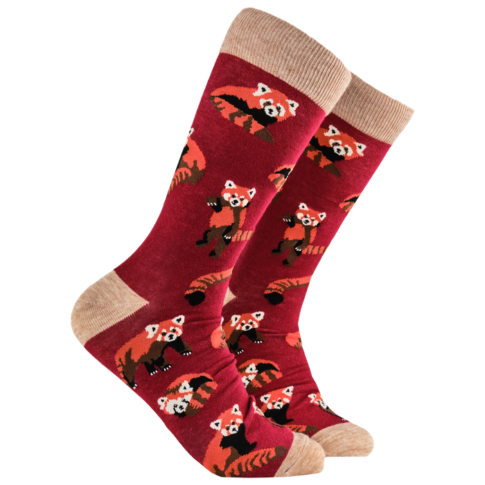 Red Panda Socks