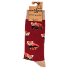 Red Panda Socks