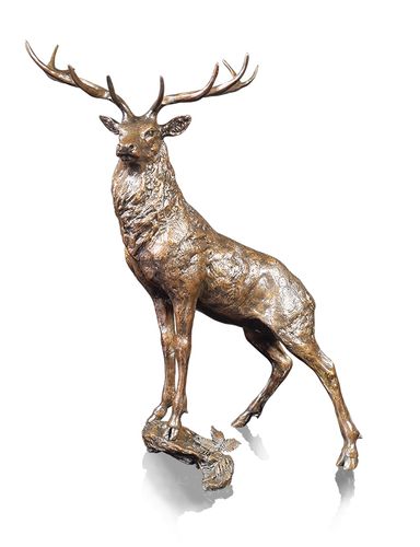 Prince of the Glen - Fine Bronze Stag Sculpture
