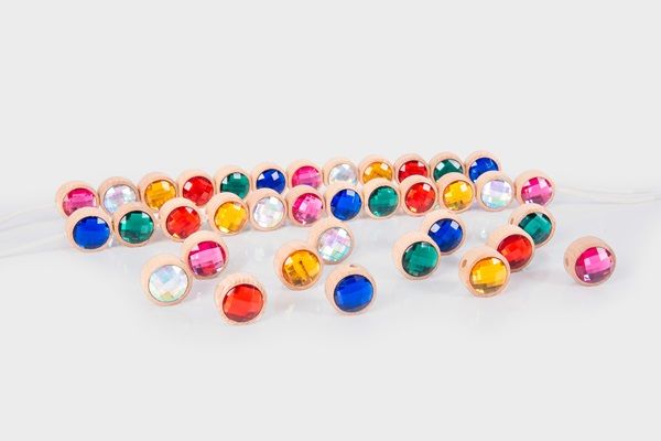 tickit Wooden Lacing Jewels