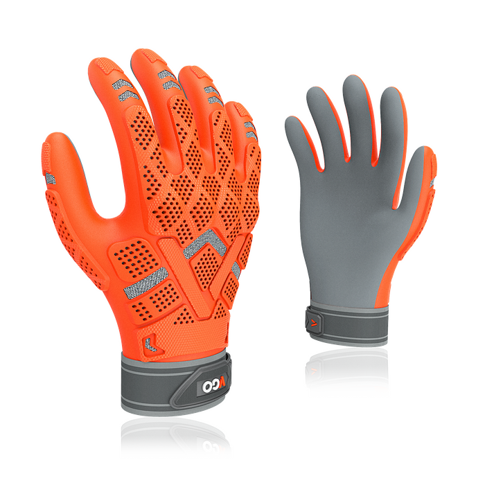 Tridacna-Gen Impact & Abrasion Synthetic  Leather Mechanic Gloves TP1106