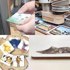 Sustainable Bespoke Cork-Backed Coasters – UK Made