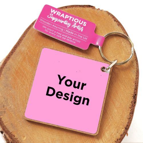 Eco-Friendly Personalised Keyrings – UK Made