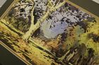 Autumn Evening at the Hall Print