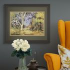 Autumn Evening at the Hall Print