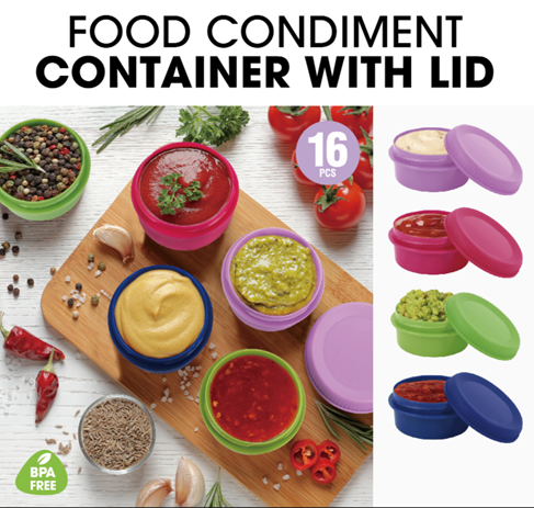 Food container with lid