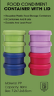 Food container with lid