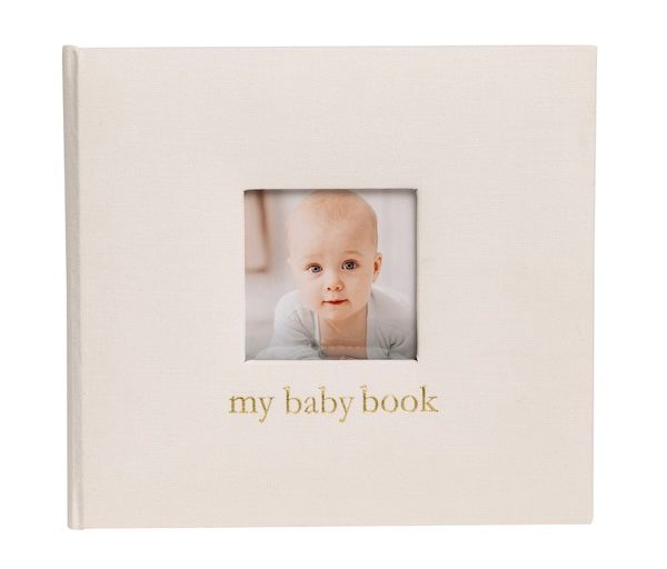 Pearhead Baby Linen Square Book
