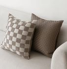Two tones  Handwoven Corduroy Cushion