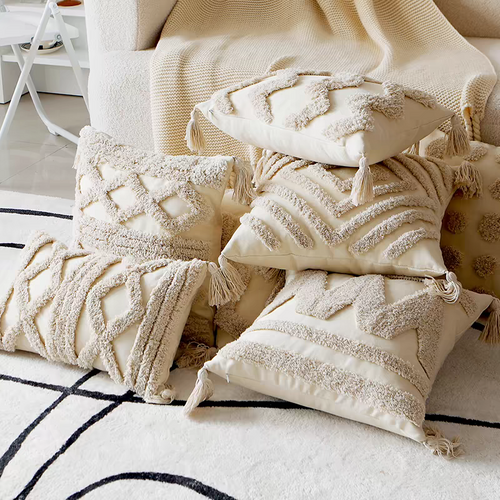 Bohemian Tufted Cushions