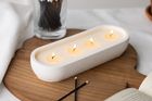 4 Wick Stone Candles