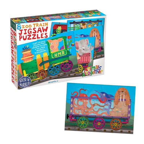 Zoo Train Jigsaw Puzzles