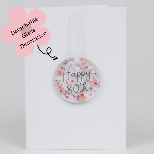 Handmade Fused Glass Celebration Cards