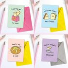 Greetings Cards - Food Pun Collection