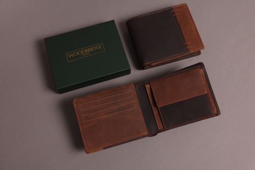 LUXURY MENS LEATHER WALLETS BY WOODBRIDGE