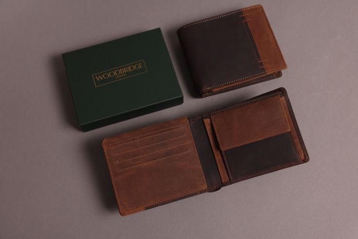 LUXURY MENS LEATHER WALLETS BY WOODBRIDGE