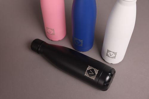 STAINLESS STEEL WATER BOTTLES BY VERSAI LONDON