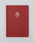 Heart A5 Hardcover - Crimson