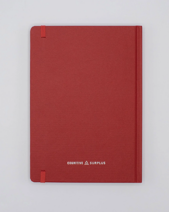 Heart A5 Hardcover - Crimson
