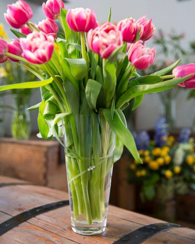 Decorated vases for engraving