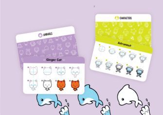 Kawaii and Manga Drawing Card Decks