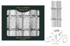 Exquisite Silver Crackers 13.5