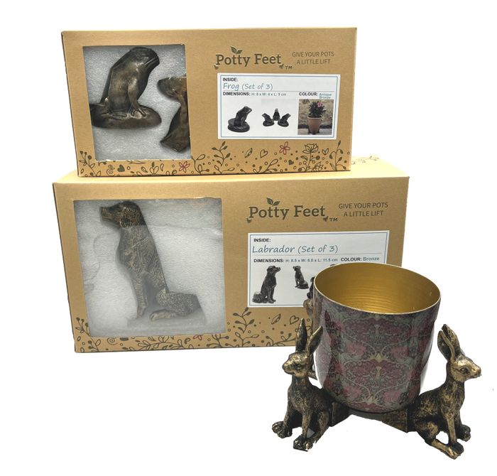Potty Feet - Give your pots a little lift!