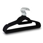 UTTAM Velvet Hangers - Thin Non-Slip Clothes Coat hangers with Tie Bar and 360 Degree Hook