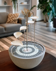 Hydria Leaf Cascade Water Feature