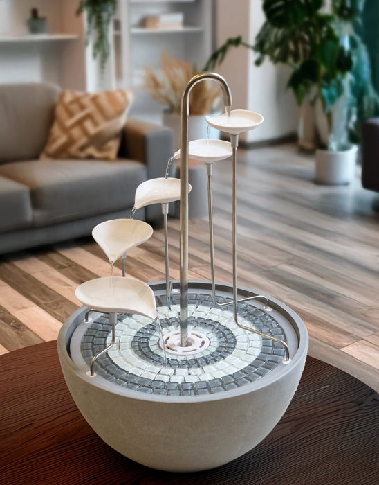 Hydria Leaf Cascade Water Feature