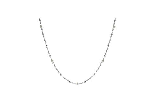 Elsie pearl satellite necklace
