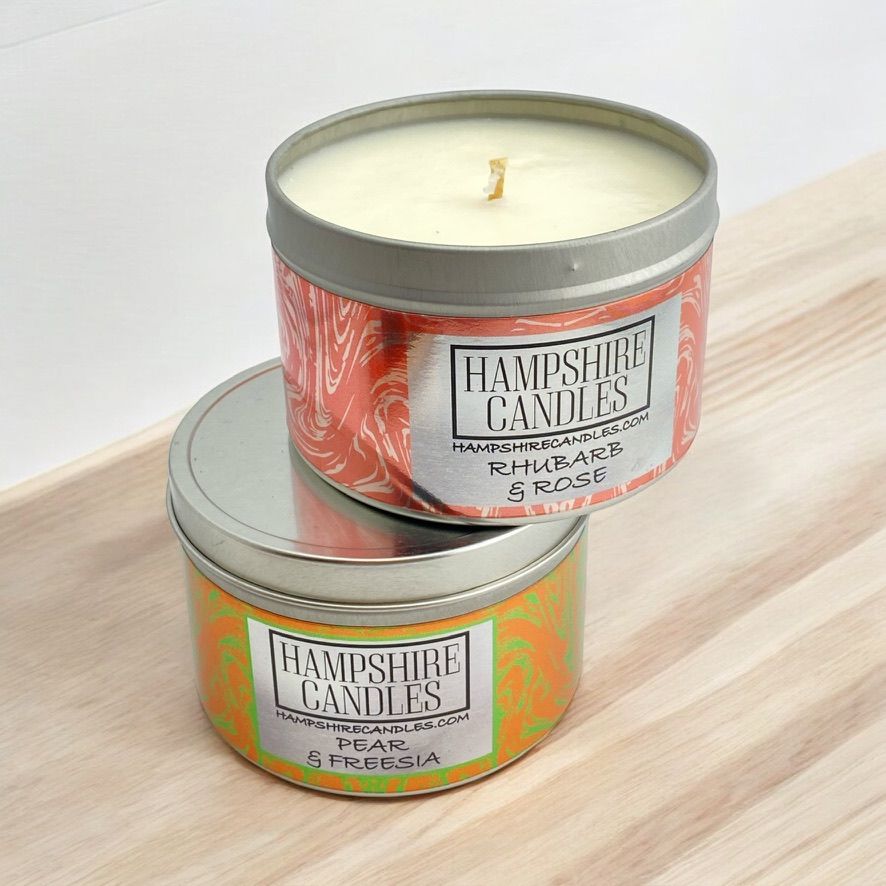 Scented Tin Candles
