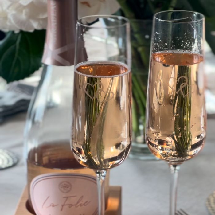 Set of 2 Champagne Flutes