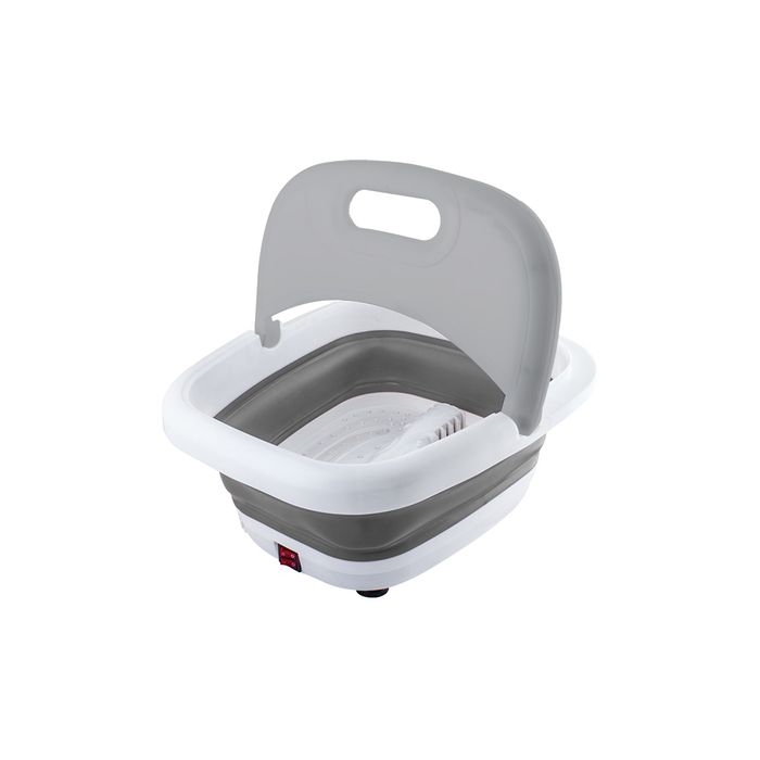 Lifemax Foldaway Foot Spa, Luxury Electric Foot Massager, Heat & Bubble Massager, Foldaway - 1704