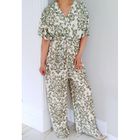 Damask print Jumpsuit