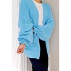 Soft frill cuff cardigan
