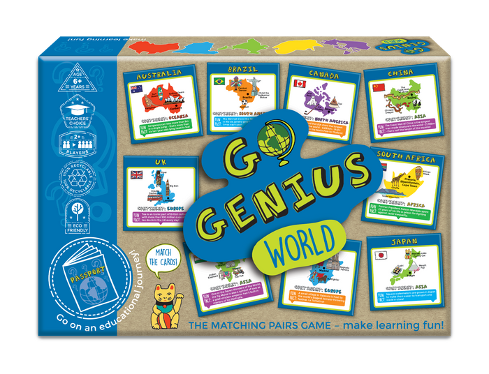 Go Genius World - Matching Pairs Game