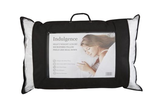 Indulgence 1200g Microfibre Soft As Down Pillow