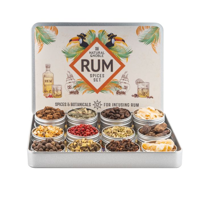 Infusion 'Make Your Own' gift sets for Gin, Rum, Whisky & Vodka