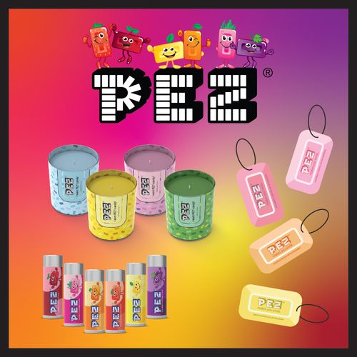 PEZ Home Fragrance, Air Freshener and Lip Smacker Collection