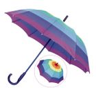 U98- MUTLI COLOURED STRIPE UMBRELLA
