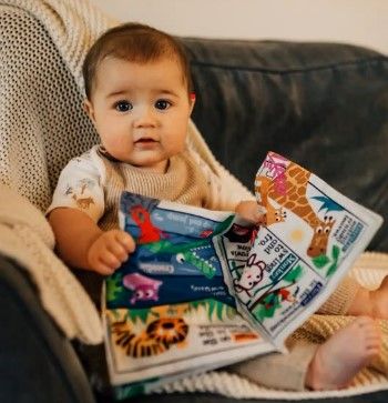 Jo & Nic's Crinkly Cloth Books