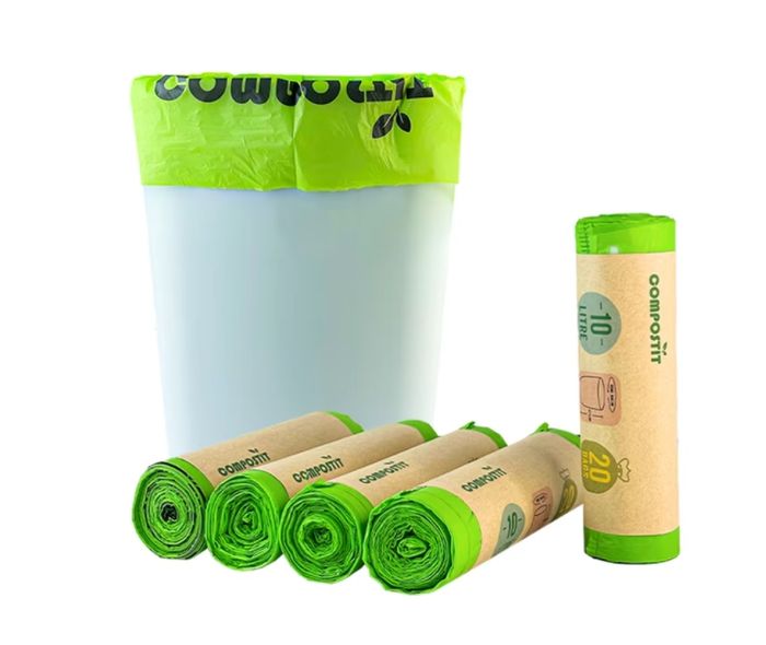 Compostable waste bags