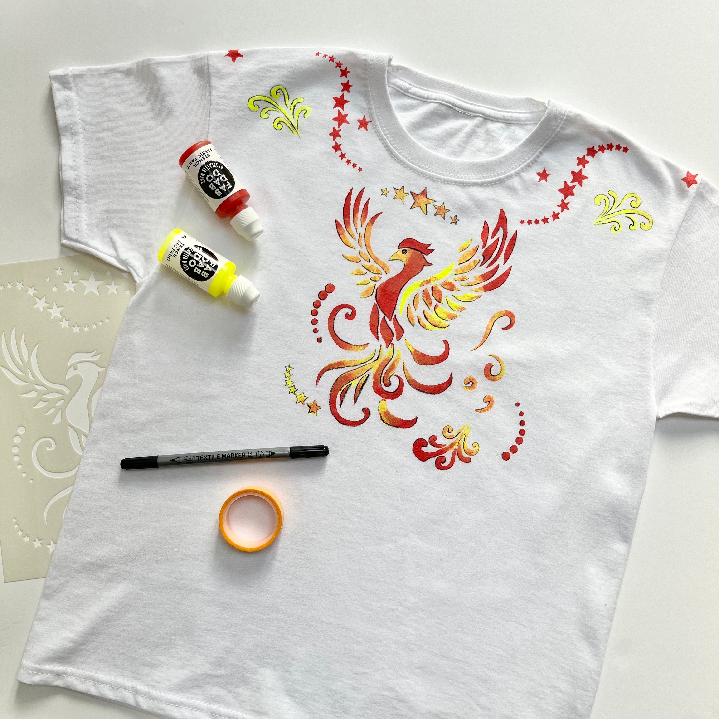 Phoenix T-Shirt Painting Craft Kit